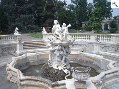 Donato Carabelli, Galathea-Brunnen im Garten der Villa Litta, Lainate bei Mailand (I)